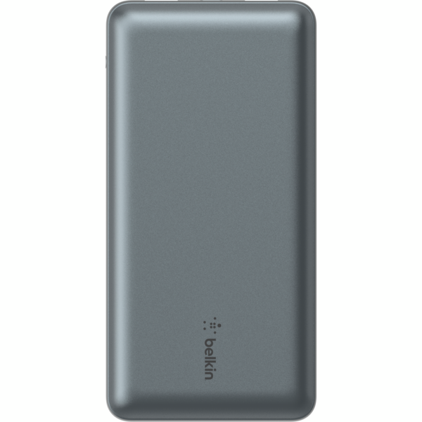 Портативный аккумулятор Belkin 10000mAh 15W 2xUSB-A, USB-C Gray (BPB011BTGY)