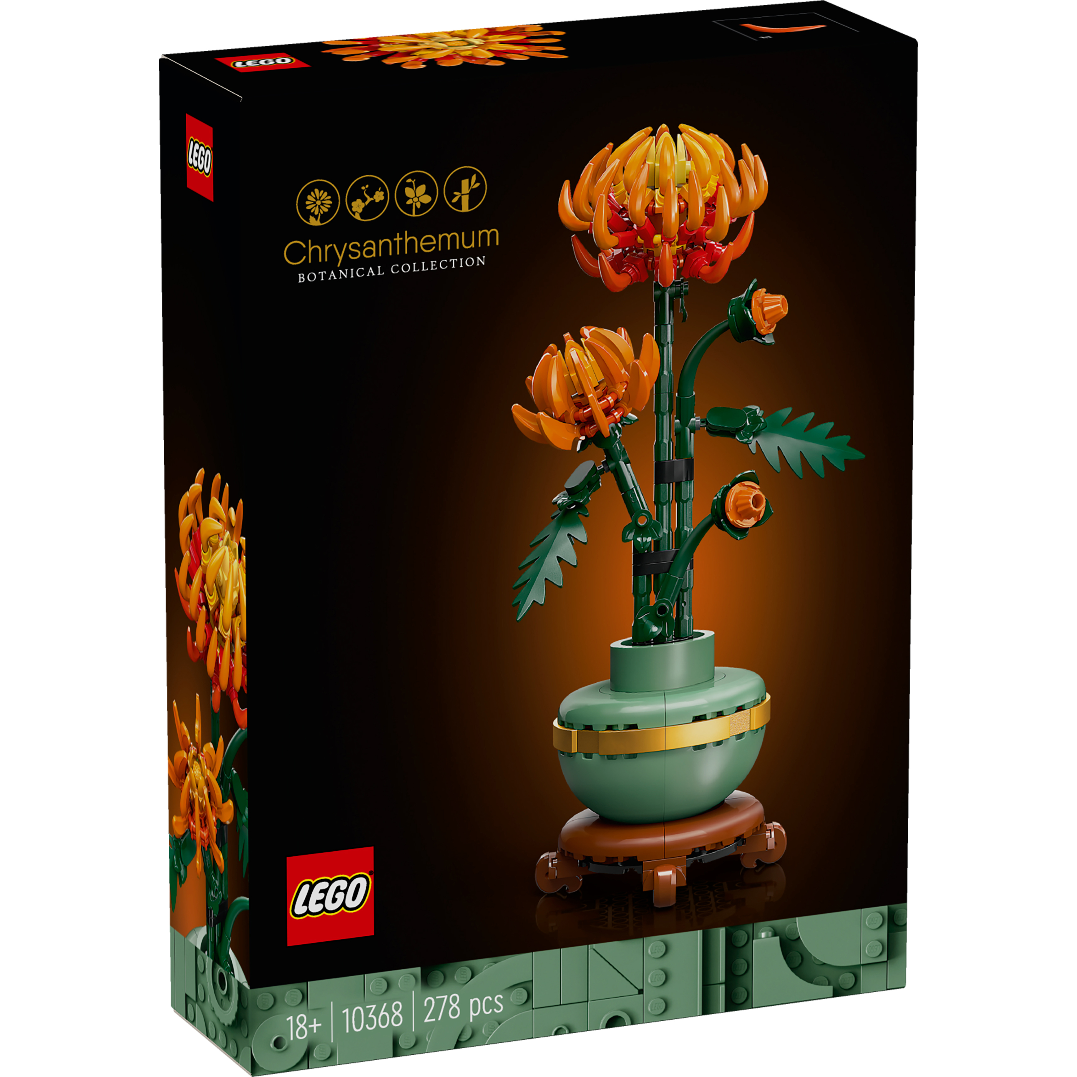 Конструктор LEGO 10368 Хризантемафото1