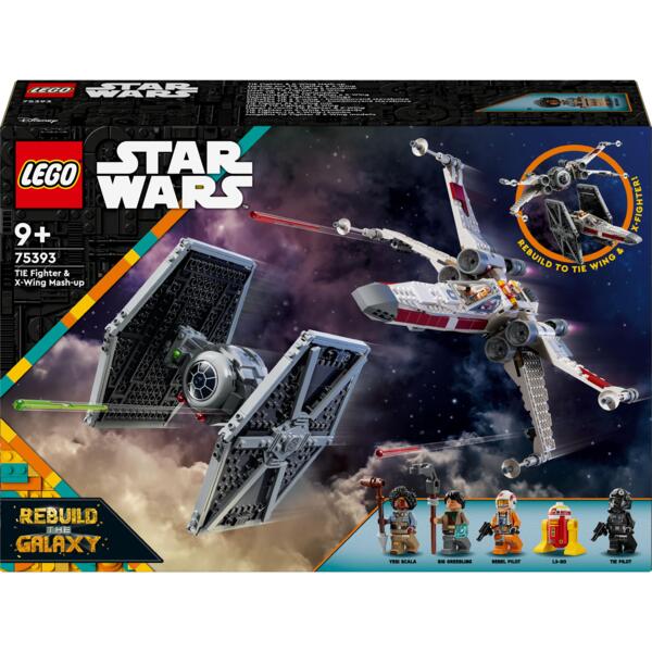 

LEGO 75393 Истребитель СИД и корабль типа X