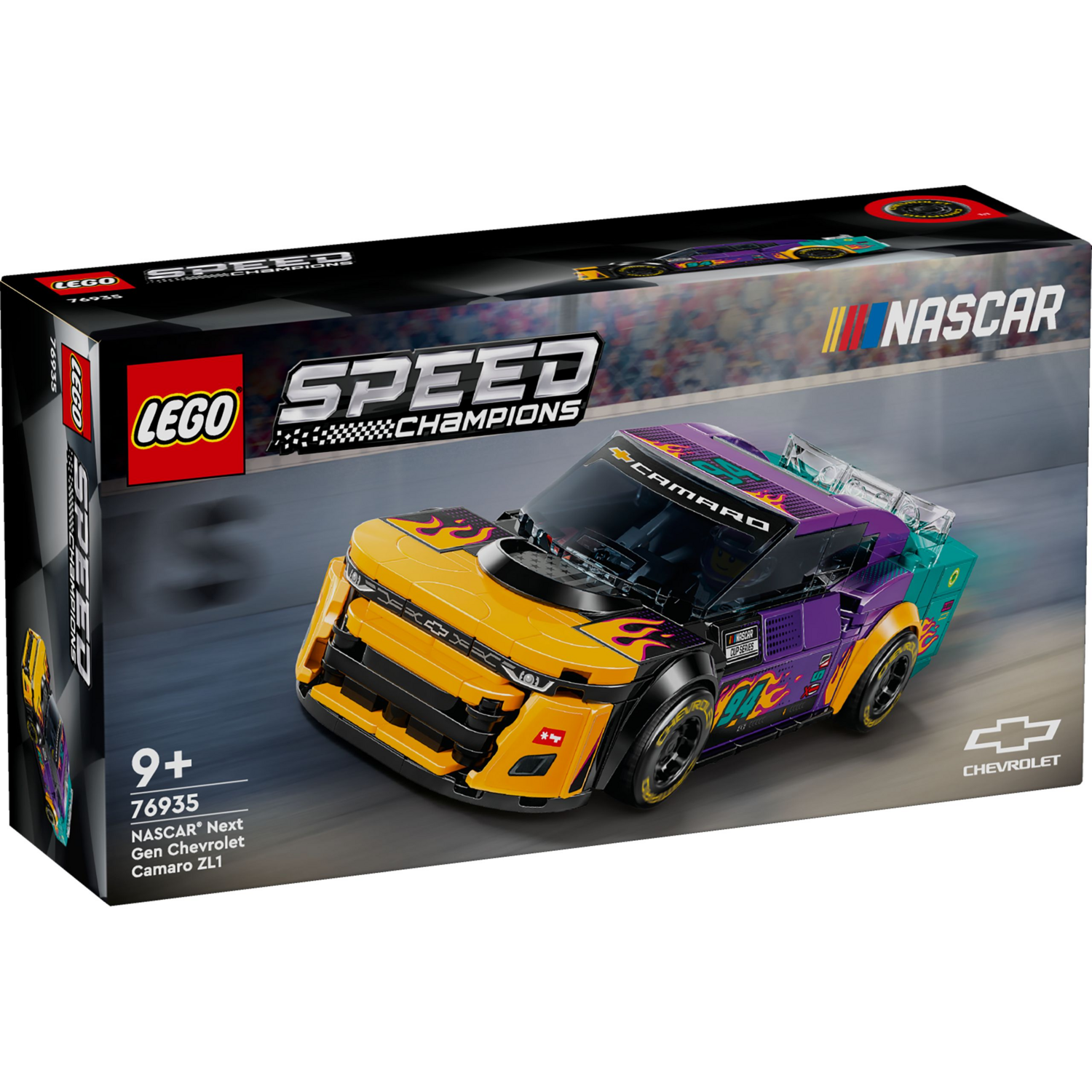 Конструктор LEGO 76935 NASCAR Next Gen Chevrolet Camaro ZL1фото