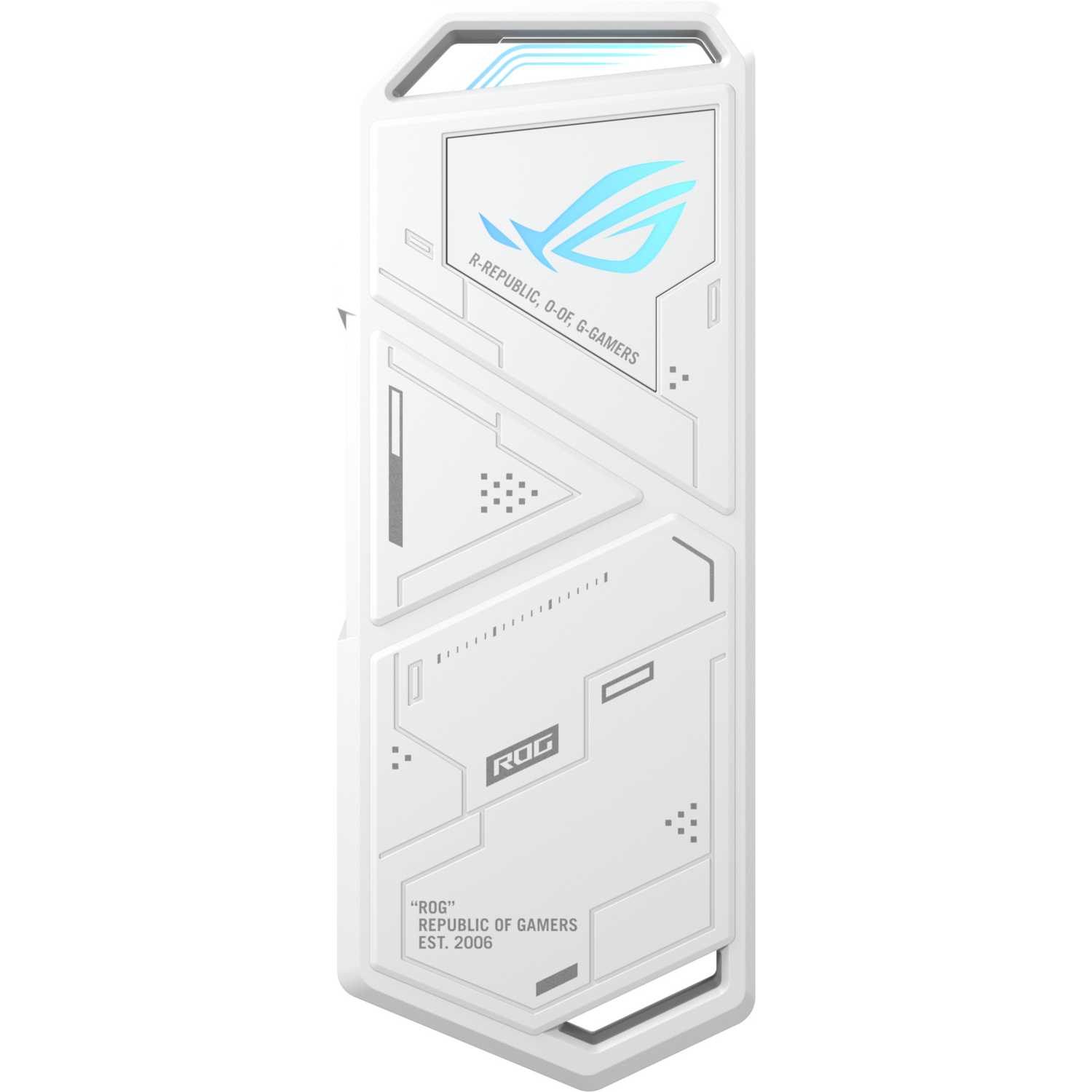 Корпус для SSD ASUS M.2 PCIe NVMe ROG STRIX ARION ESD-S1C/WHT/G/AS Gen 2x Type-C 3.2 (90DD02H1-B09000) фото 