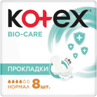 Гигиенические прокладки Kotex Bio-Care Normal 8шт