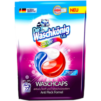 Капсули для прання Waschkonig Color 22шт