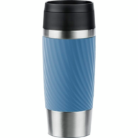 Термочашка Tefal Travel Mug Classic Twist, 360мл, блакитний (N2024510)