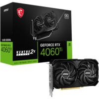 Відеокарта MSI GeForce RTX 4060 Ti 16GB GDDR6 VENTUS 2X OC BLACK (912-V517-070)