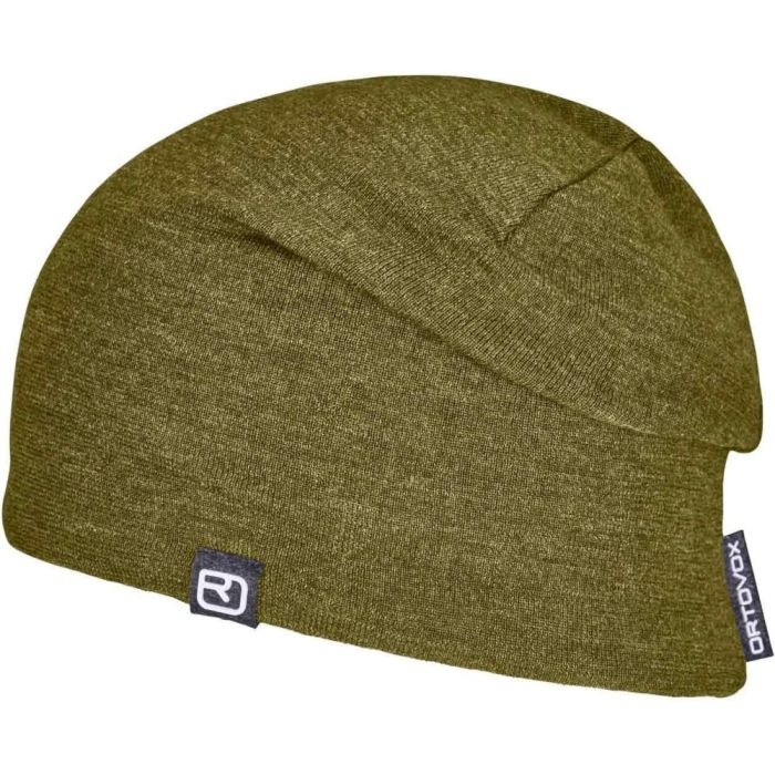 Шапка Ortovox Wonderwool Beanie green moss фото 