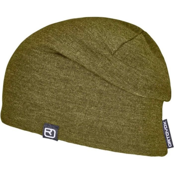 Шапка Ortovox Wonderwool Beanie green moss фото