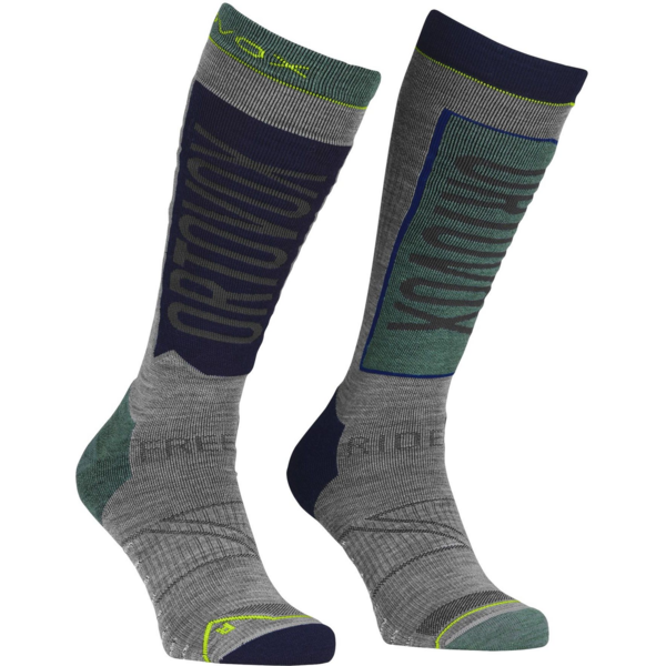 

Носки мужские Ortovox Free Ride Long Socks M arctic grey 42-44