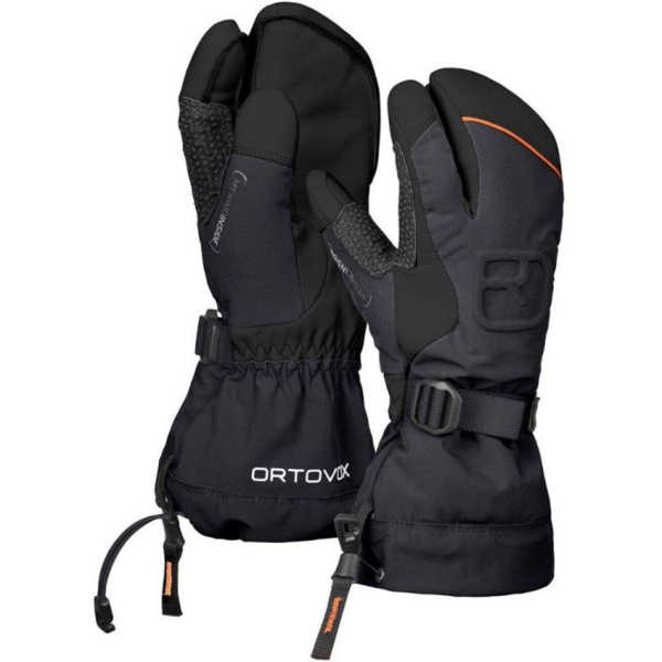 

Перчатки мужские Ortovox Merino Freeride 3 Finger Glove M black raven XS черный