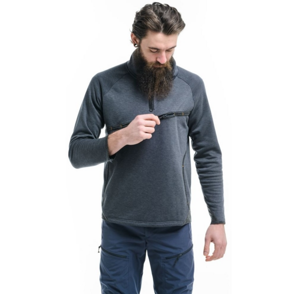 

Флис мужской Turbat Atakama Mns jet black L серый