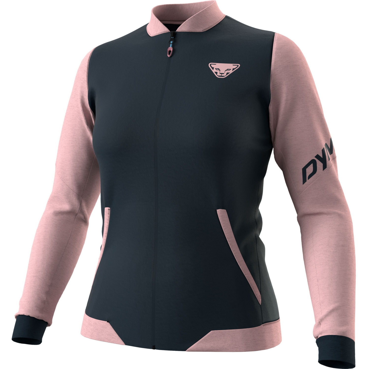 Флис женский Dynafit 24/7 PTC Varsity JKT W 71617 6371 M черный/розовый фото