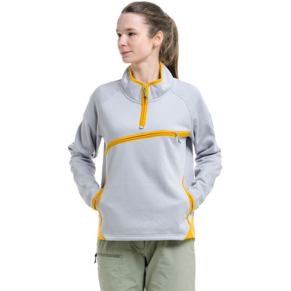 

Флис женский Turbat Atakama Wmn vapor grey M светло-серый