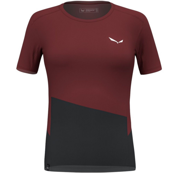 

Футболка женская Salewa Puez Sporty Dry W T-Short 28633 1571 40/34 XS бордовый