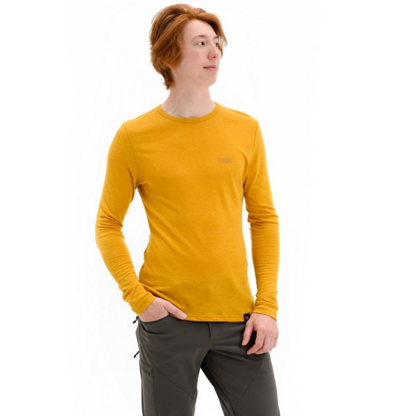 

Футболка мужская Turbat Cozy LS Mns golden yellow M желтый