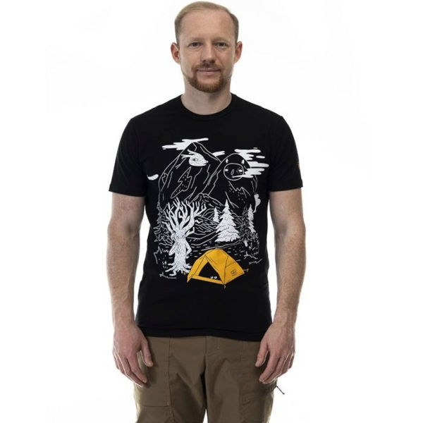 

Футболка мужская Turbat Lisovyk Mns black XL черный