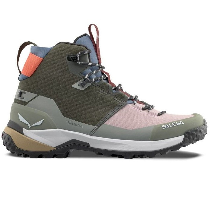 Черевики жіночі Salewa Puez Mid PTX W 61439 5651 36 оливковий/рожевийфото