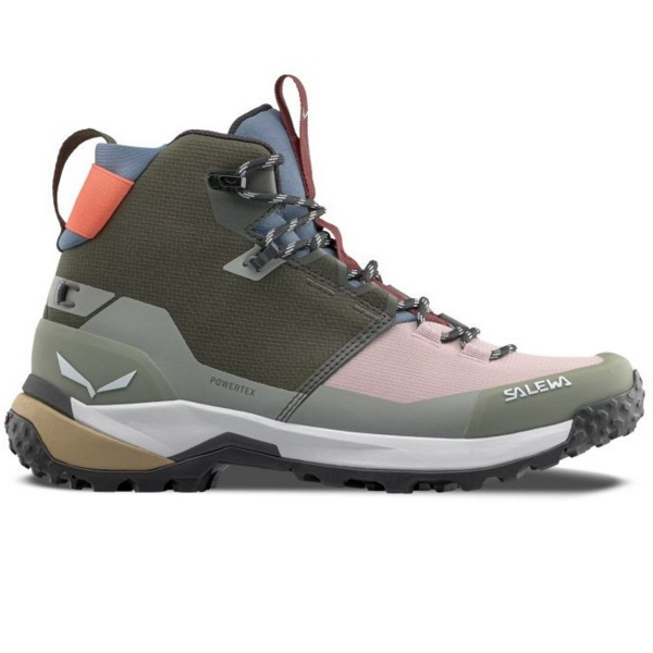 

Ботинки женские Salewa Puez Mid PTX W 61439 5651 40 оливковый/розовый