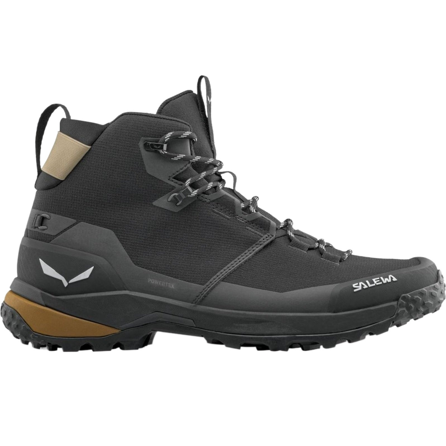 Черевики чоловічі Salewa Puez Mid PTX M 61438 0971 45 чорнийфото