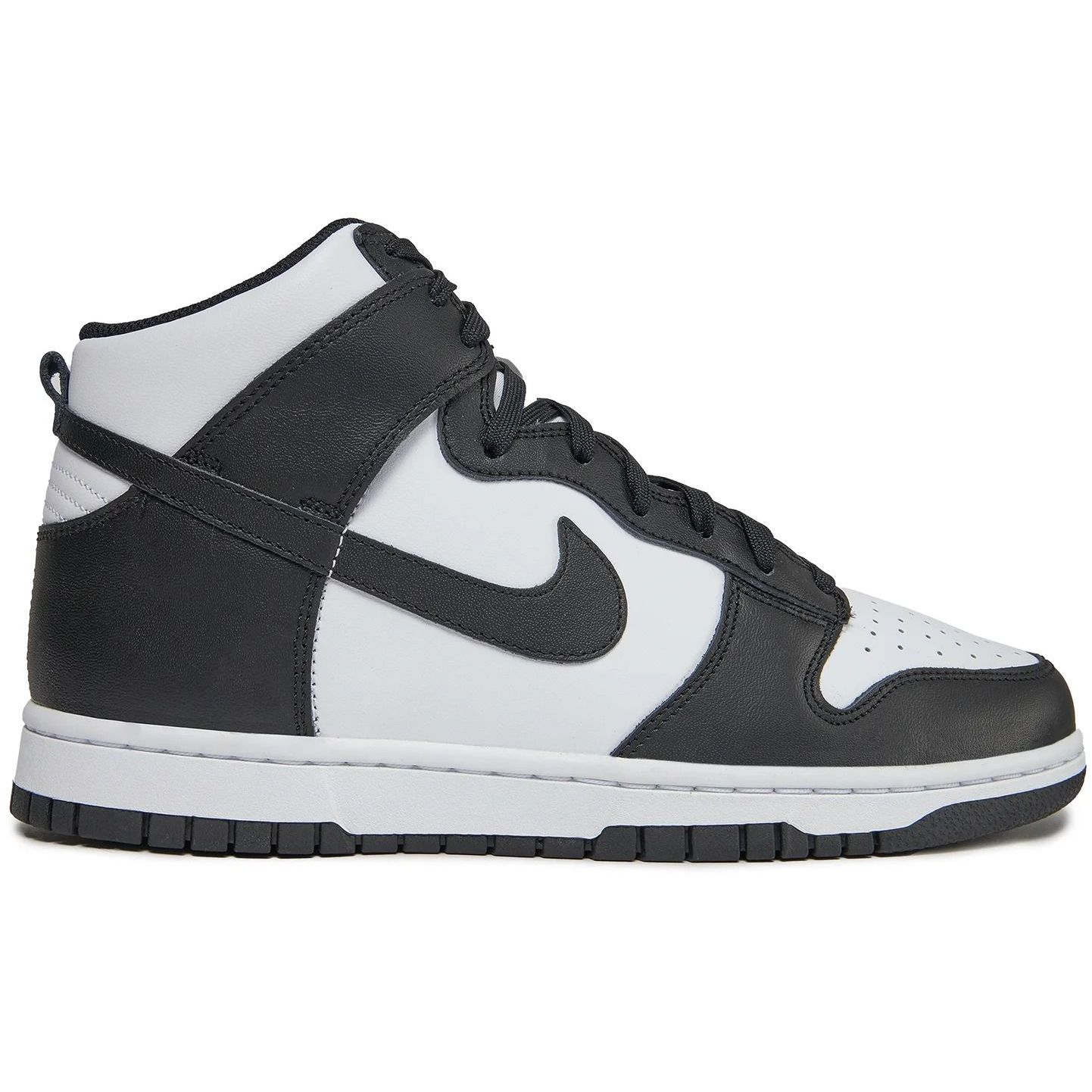 Кеды мужские Nike Dunk Hi Retro DD1399-105 44.5 (10.5 US) черно-белые фото 