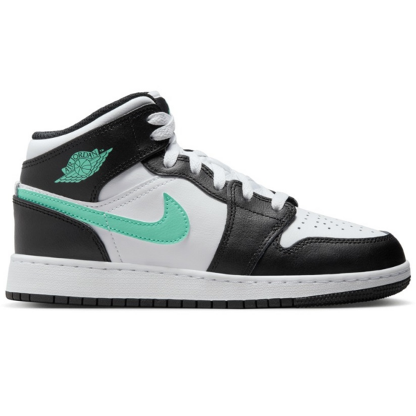 

Кеды подростковые Nike Air Jordan 1 Mid GS DQ8423-103 37.5 (5Y US) черно-белые