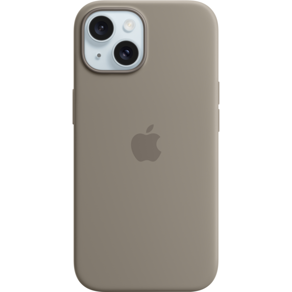 

Чехол Apple для iPhone 15 Silicone Case with MagSafe Clay (MXPG3ZM/A)