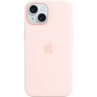 Чехол Apple для iPhone 15 Silicone Case with MagSafe Light Pink (MXPH3ZM/A)