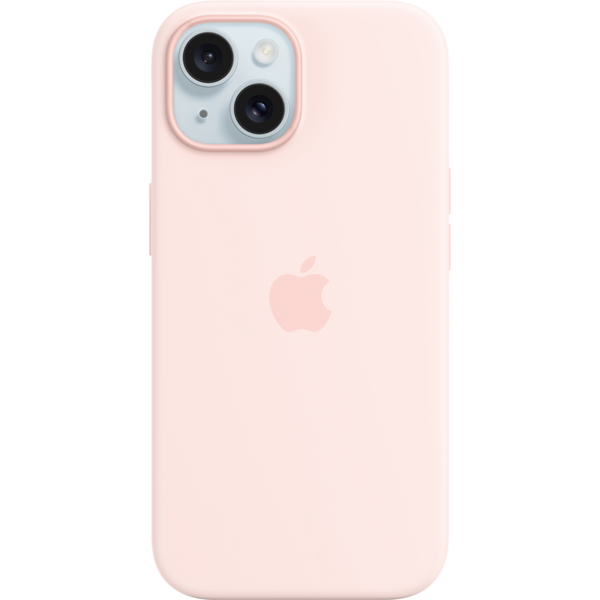 

Чехол Apple для iPhone 15 Silicone Case with MagSafe Light Pink (MXPH3ZM/A)