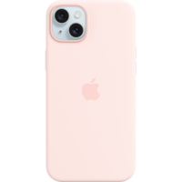 Чехол Apple для iPhone 15 Plus Silicone Case with MagSafe Light Pink (MXQV3ZM/A)