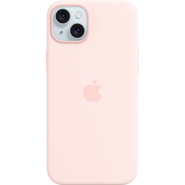 

Чехол Apple для iPhone 15 Plus Silicone Case with MagSafe Light Pink (MXQV3ZM/A)