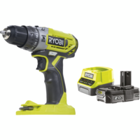 Шуруповерт-дрель ударный аккумуляторный Ryobi ONE+HP R18PD2-120B 18В 1х2А·ч (5133006321)