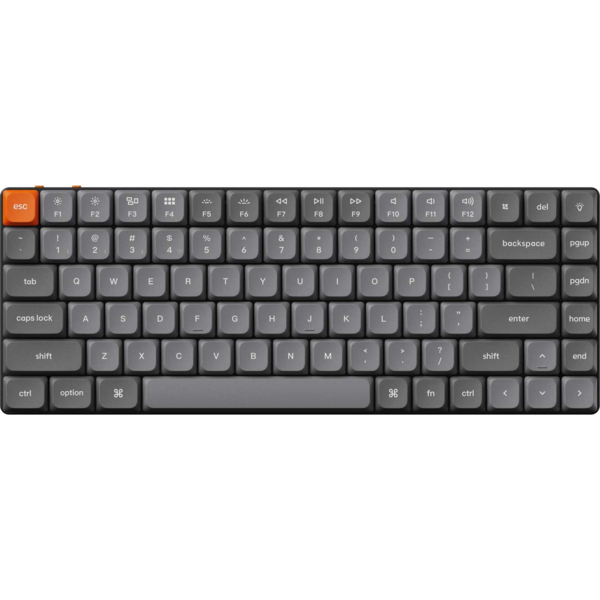 Акція на Клавиатура Keychron K3 Max 84Key, Gateron MX 2.0 Red, WL/BT/USB-A, QMK, Hot-swap, EN/UKR, RGB, Black (K3MH1_KEYCHRON) від MOYO