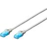Патч-корд 2E Cat 5e, UTP, RJ45, 26AWG, 7/0.16 Cu, 15м, LSZH, Gray (2E-PC5ECU-15LSZH-GRY)