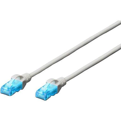 Патч-корд 2E Cat 5e, UTP, RJ45, 26AWG, 7/0.16 Cu, 20м, LSZH, Gray (2E-PC5ECU-20LSZH-GRY) фото