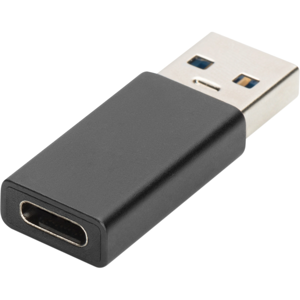 Акція на Адаптер DIGITUS USB-A - USB-C (M/F) (AK-300524-000-S) від MOYO