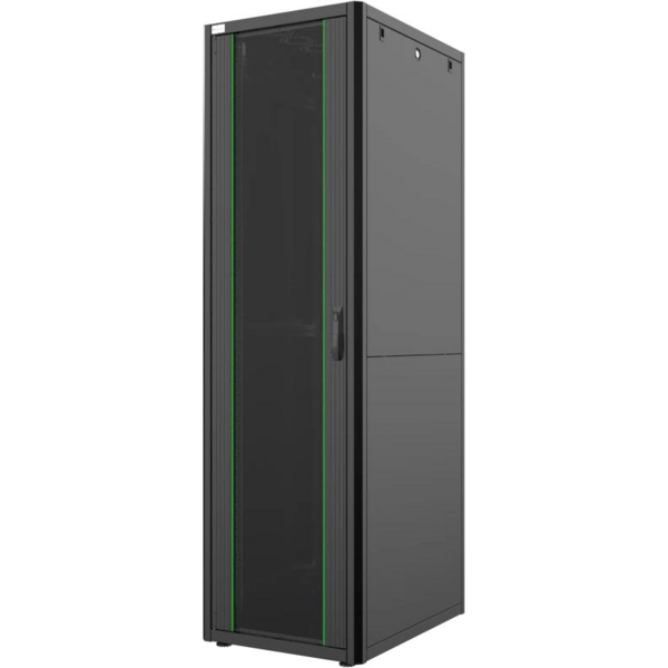 

Шкаф MIRSAN 19", 42U, GTN SERVER, скляні двері, 600x800 мм (MR.GTN42U68DE.01)