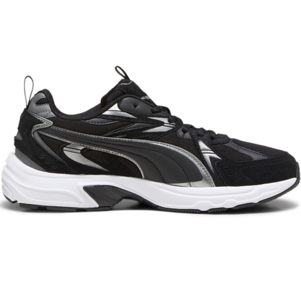 Кроссовки Puma Milenio Tech Suede 393489-01 44 (9.5 UK) черные фото 