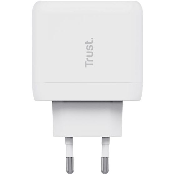 Акція на Сетевое зарядное устройство Trust Maxo 65W USB-C PD White (25139_TRUST) від MOYO