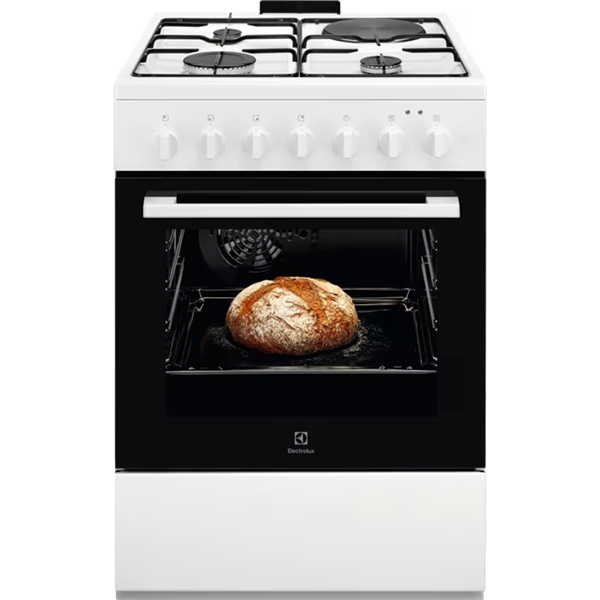 Плита комбинированная Electrolux LKM624022W фото 1