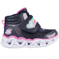 Черевики для дівчаток Skechers Heart Lights – Sweet Styling 302669N NVPK 26 (10 US) чорні