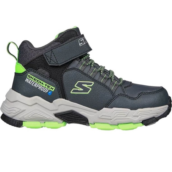 

Ботинки подростковые для мальчиков Skechers Drollix Venture Rush 406418L CCLM 28,5 (12 US) серые