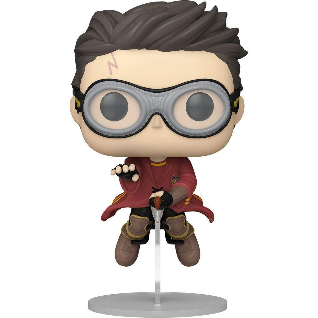 Коллекционная фигурка Funko POP! Harry Potter: Harry w/Broom (Quidditch) (5908305247784) фото 