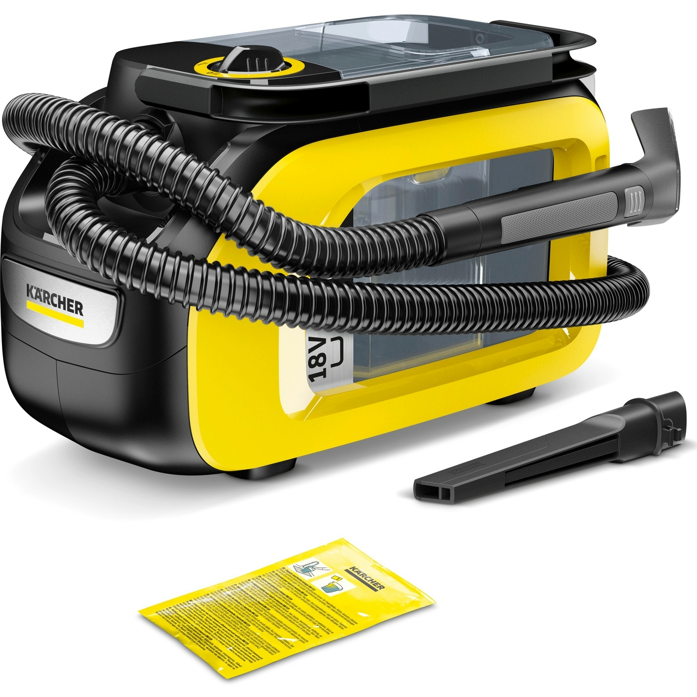 Пилосос миючий професійний акумуляторний Karcher SE 3-18 18В без АКБ та ЗП (1.081-500.0)фото