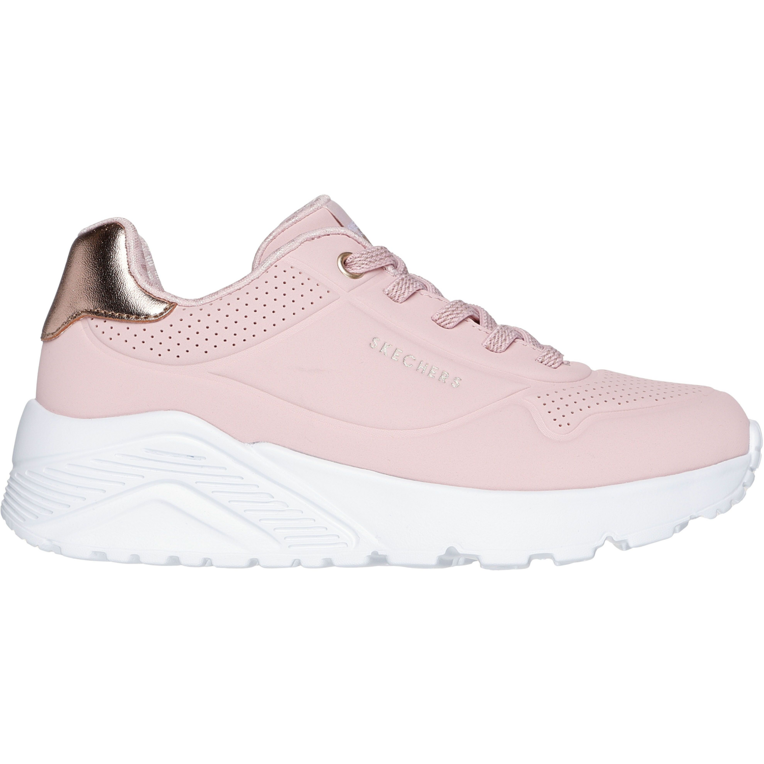 Кросівки підліткові для дівчаток Skechers Uno Lite 310384L MVE 32 (1 US) рожевіфото