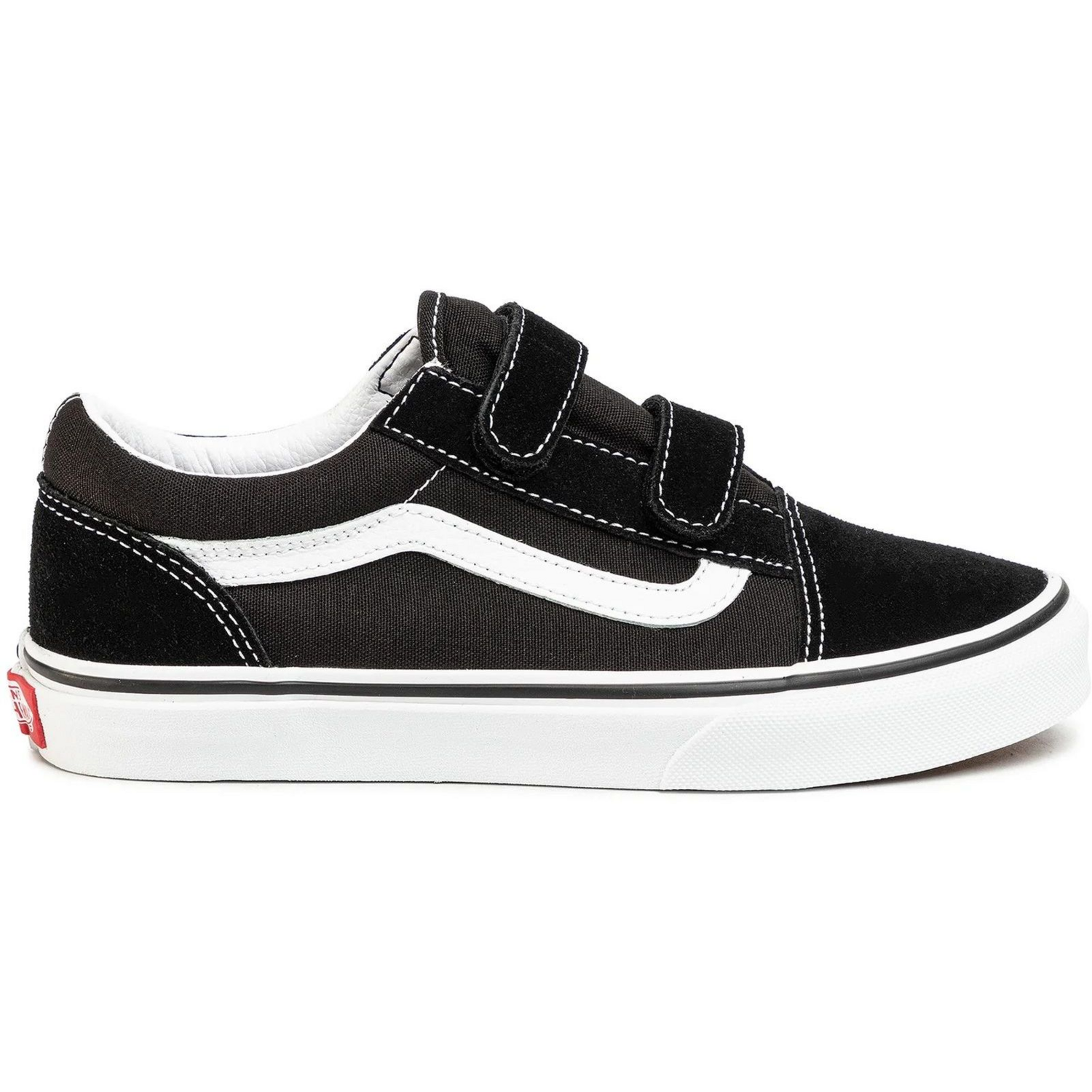 Кеды для мальчиков Vans Old Skool VN000VHE6BT1 27 (10,5 US) черные фото 