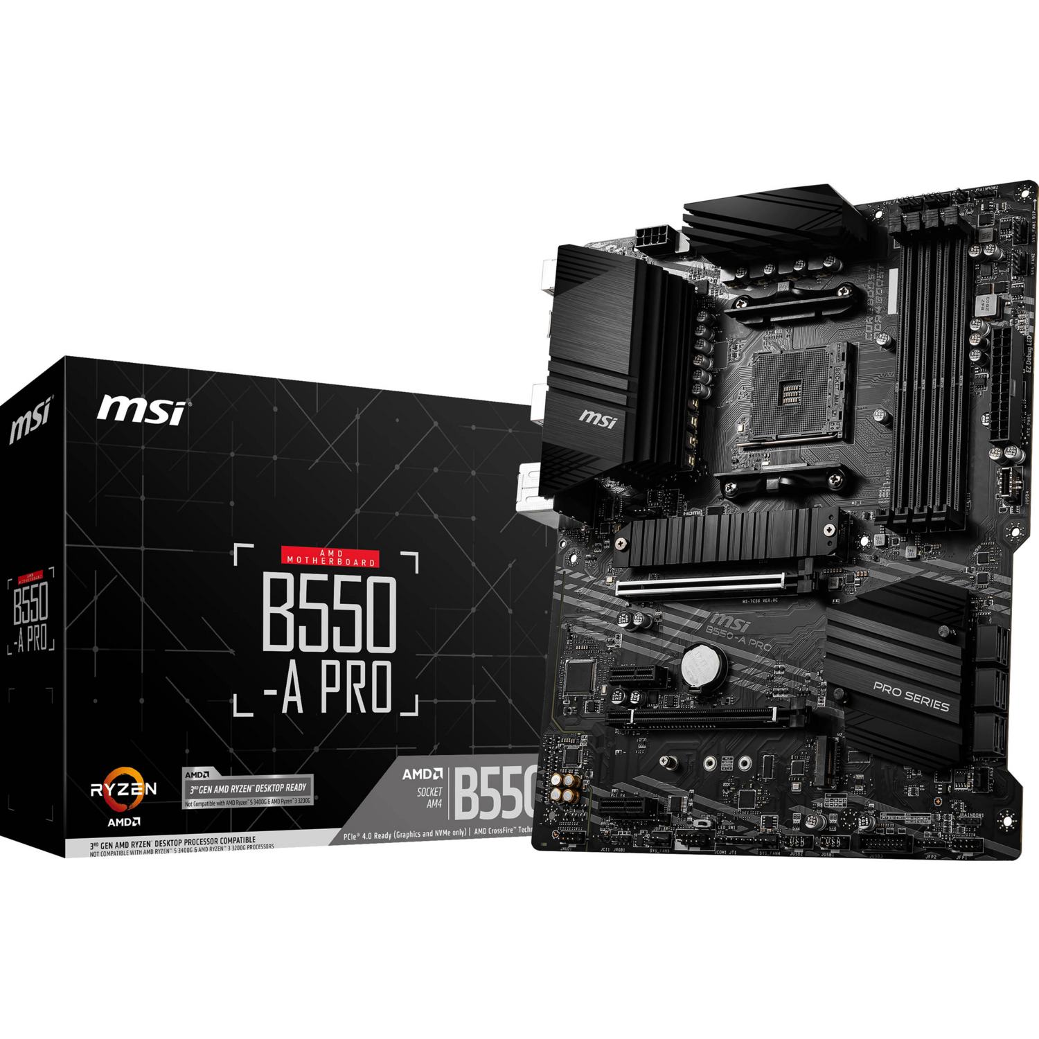 Материнська плата MSI B550-A PRO (911-7C56-066)фото