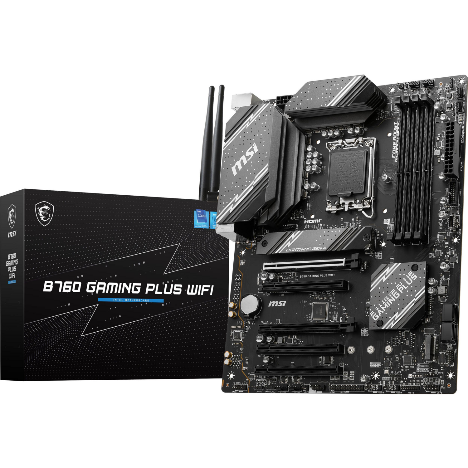 Материнcкая плата MSI B760 GAMING PLUS WIFI (911-7D98-034) фото 