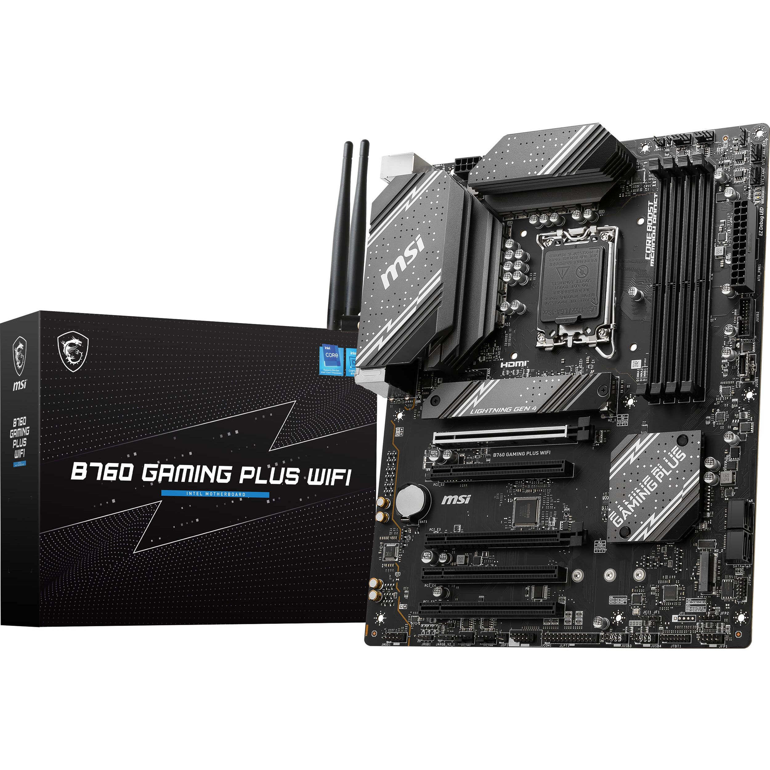 Материнська плата MSI B760 GAMING PLUS WIFI (911-7D98-034)фото1