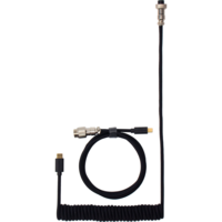 Кабель Keychron USB-A/Type-C Coiled Aviator Cable Black (CABB_KEYCHRON)