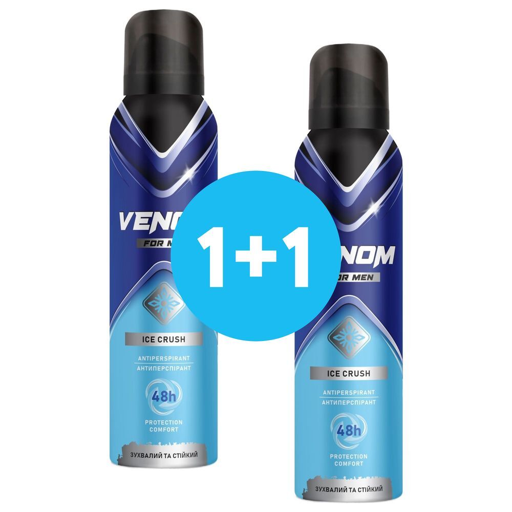 Дезодорант-антиперспирант Venom For Men Ice Crush 150мл фото 1