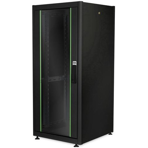 Шкаф DIGITUS 19&quot;, 26U, Network Dynamic Basic, 600x600 мм, 600кг максимально, черный (DN-1926U-6/6-DB) фото 